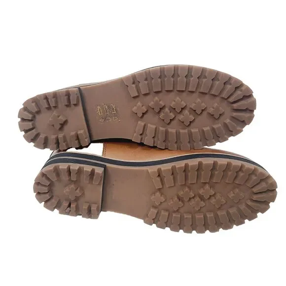 Madewell Chelsea Boots 7.5 Brown Leather Pull-On Ankle Booties - Picture 7 of 9